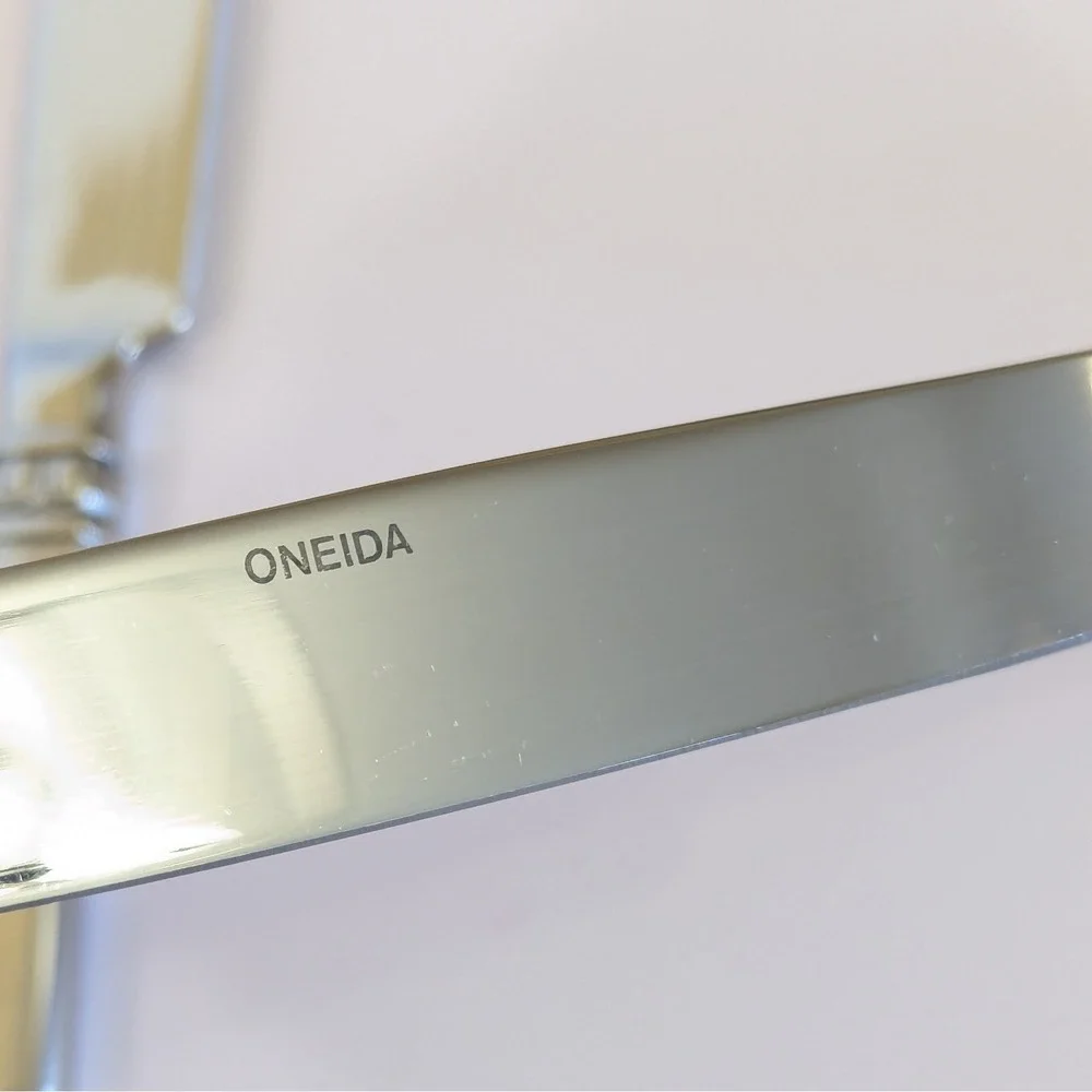 Oneida CADENCE Dinner Knife Knives NEW 18/10 Stainless Indonesia (Set Of 3)